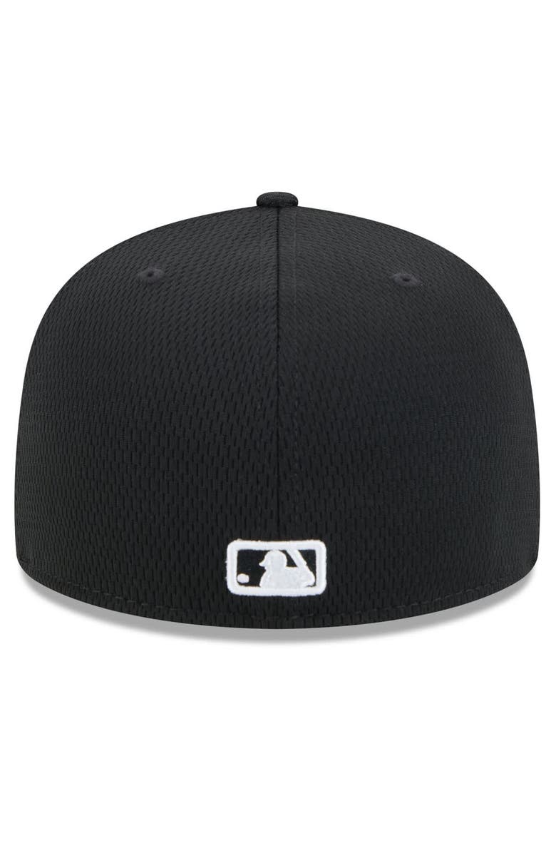 New Era Men's New Era Black New York Yankees 2025 MLB Clubhouse 59FIFTY Fitted Hat, Alternate, color, 