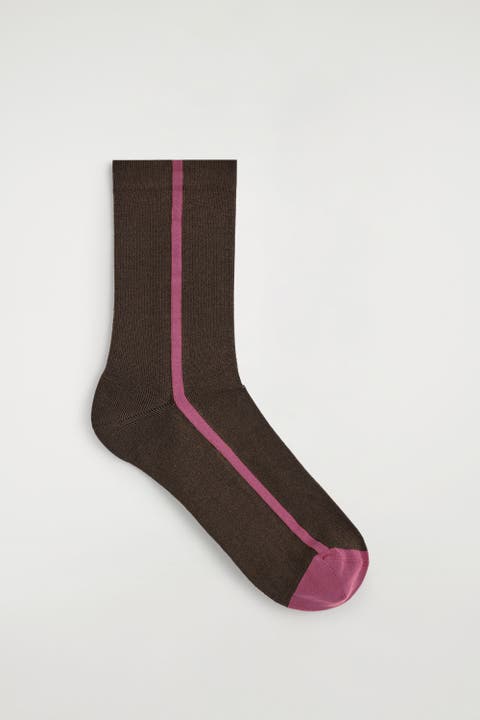 Striped Cotton Socks