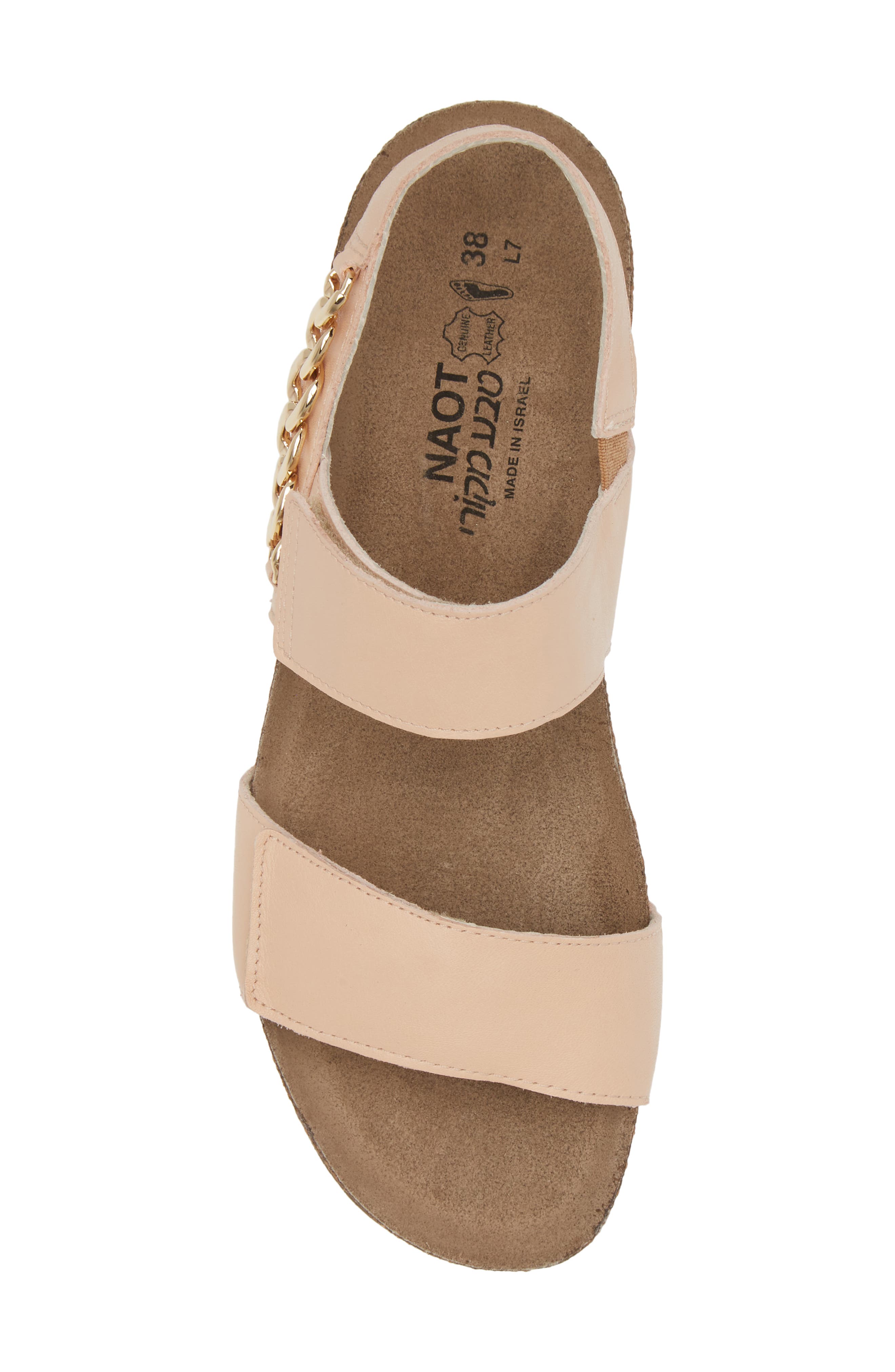 Naot Eliana Slingback Sandal, Alternate, color, Pale Blush Leather
