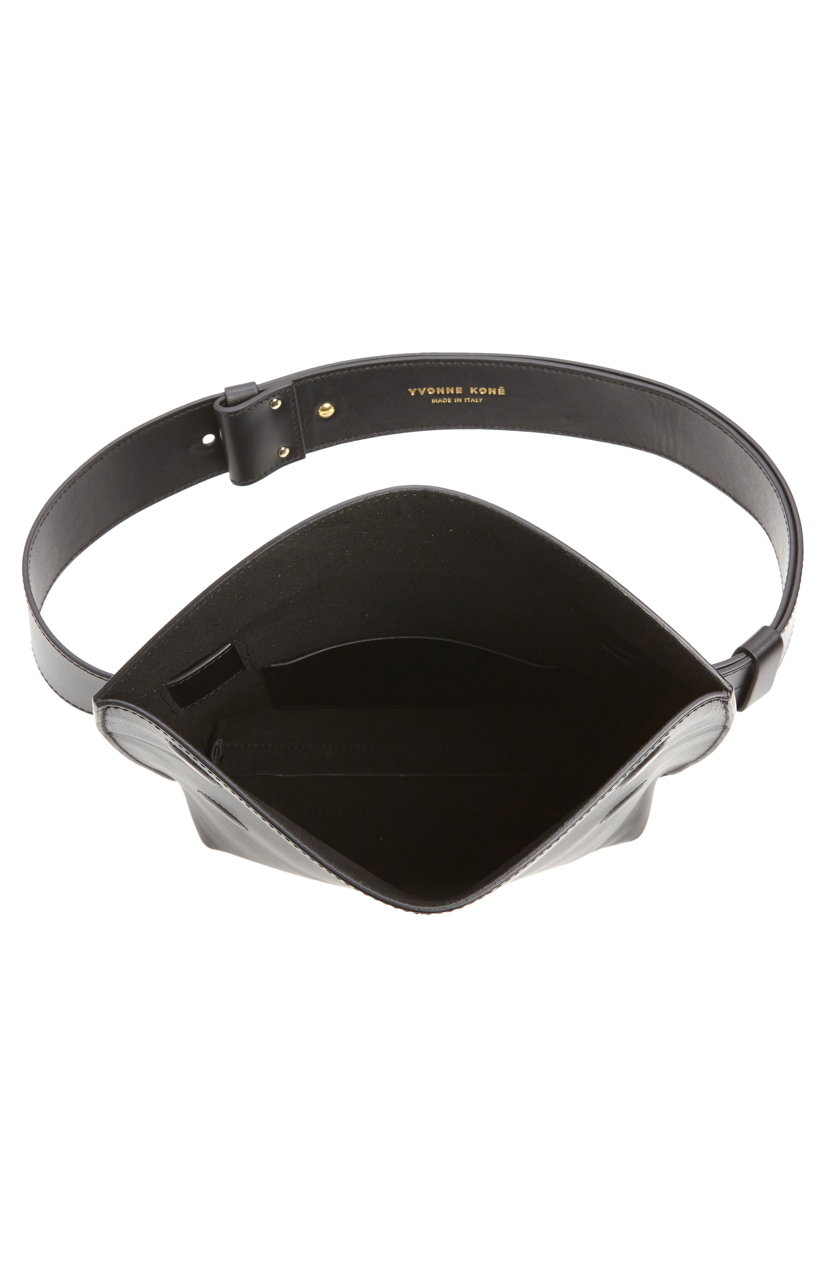 Yvonne Koné Large Yari Leather Belt Bag, Alternate, color, 