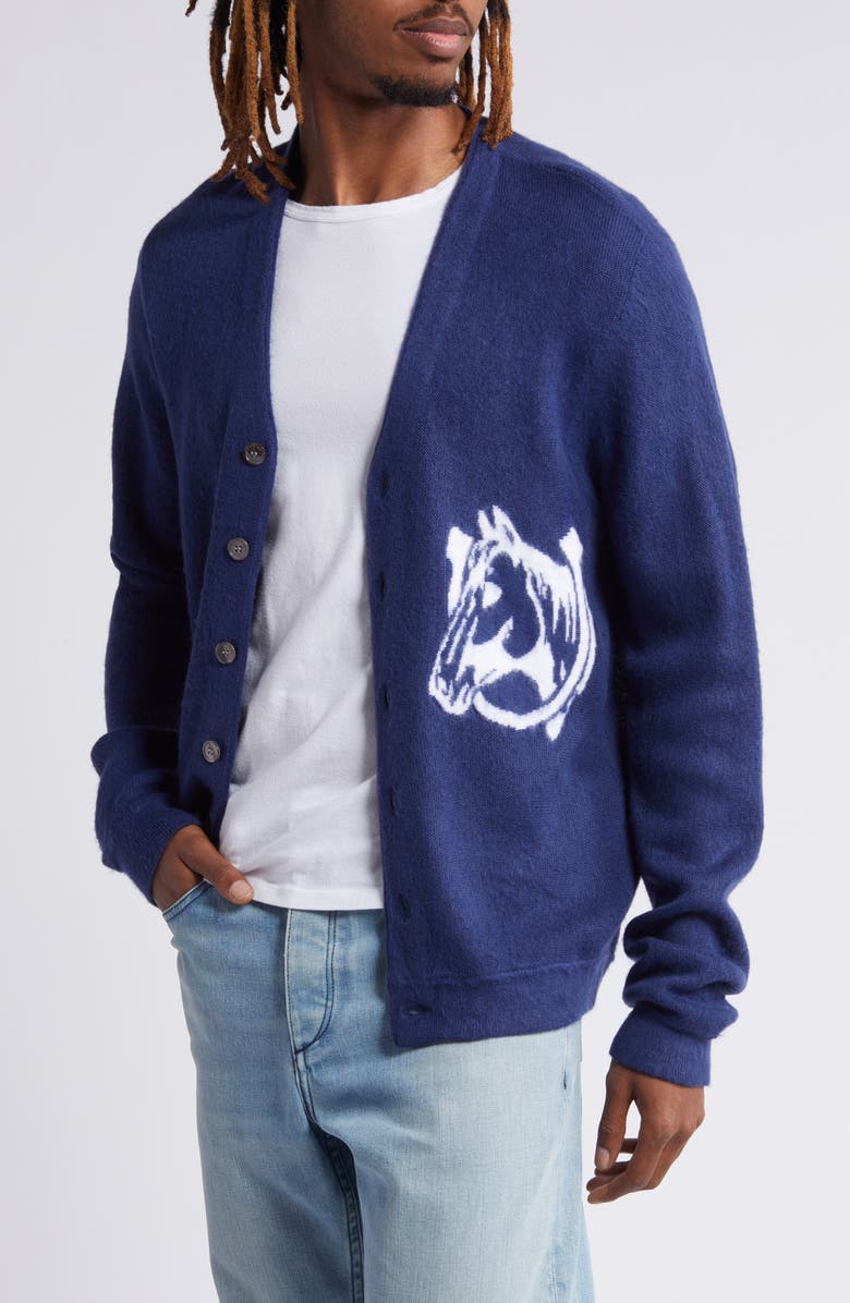 ONE OF THESE DAYS Collegiate Cardigan, Main, color, 