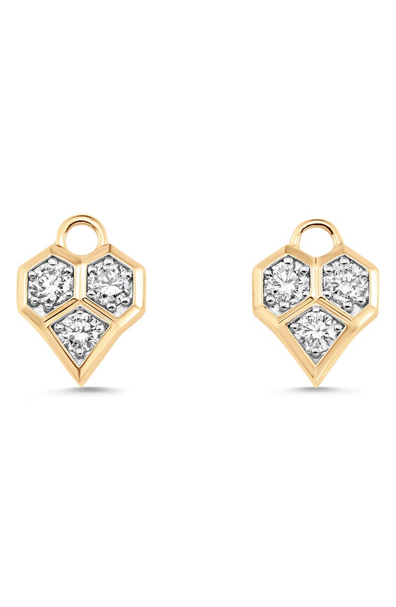 Sara Weinstock Honeycomb Charms, Main, color, Yellow Gold
