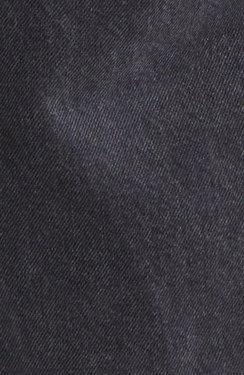 Collina Strada Hazel Skirt Panel Oversize Denim Cargo Pants, Alternate, color, Charcoal