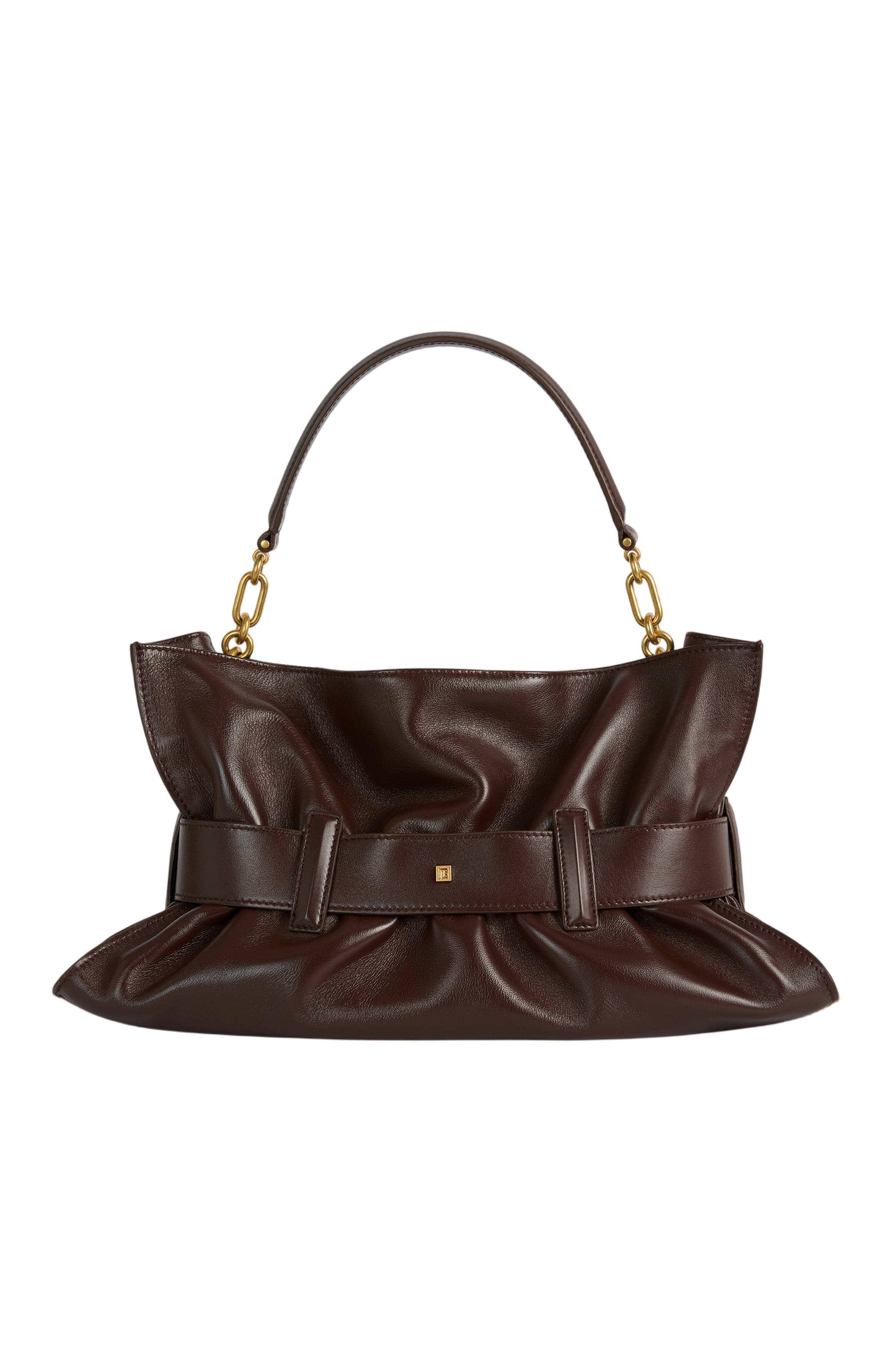 Anthem Medium Bag in Smooth Leather, Alternate, color, dark brown
