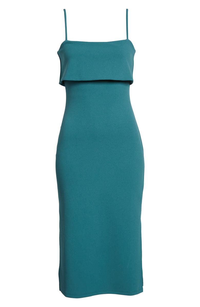 Leith Sleeveless Midi Dress, Alternate, color, 