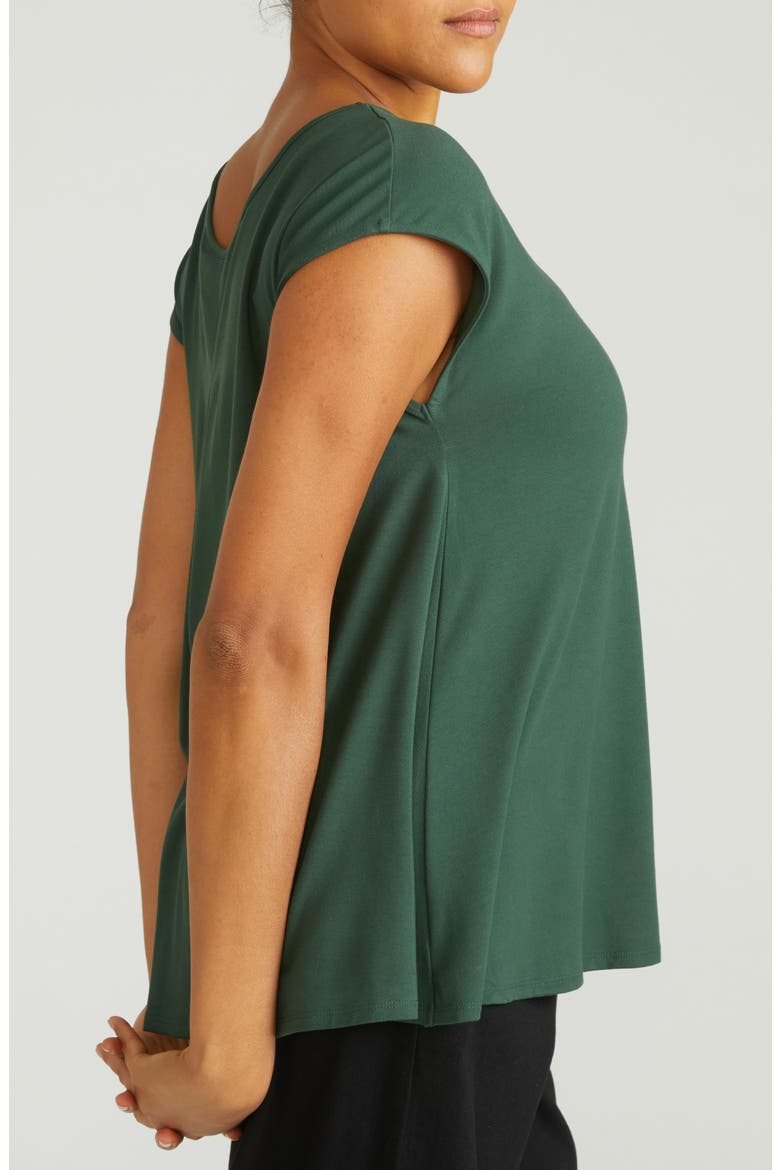 Heatwave Divine Jersey Top, Alternate, color, CONIFER