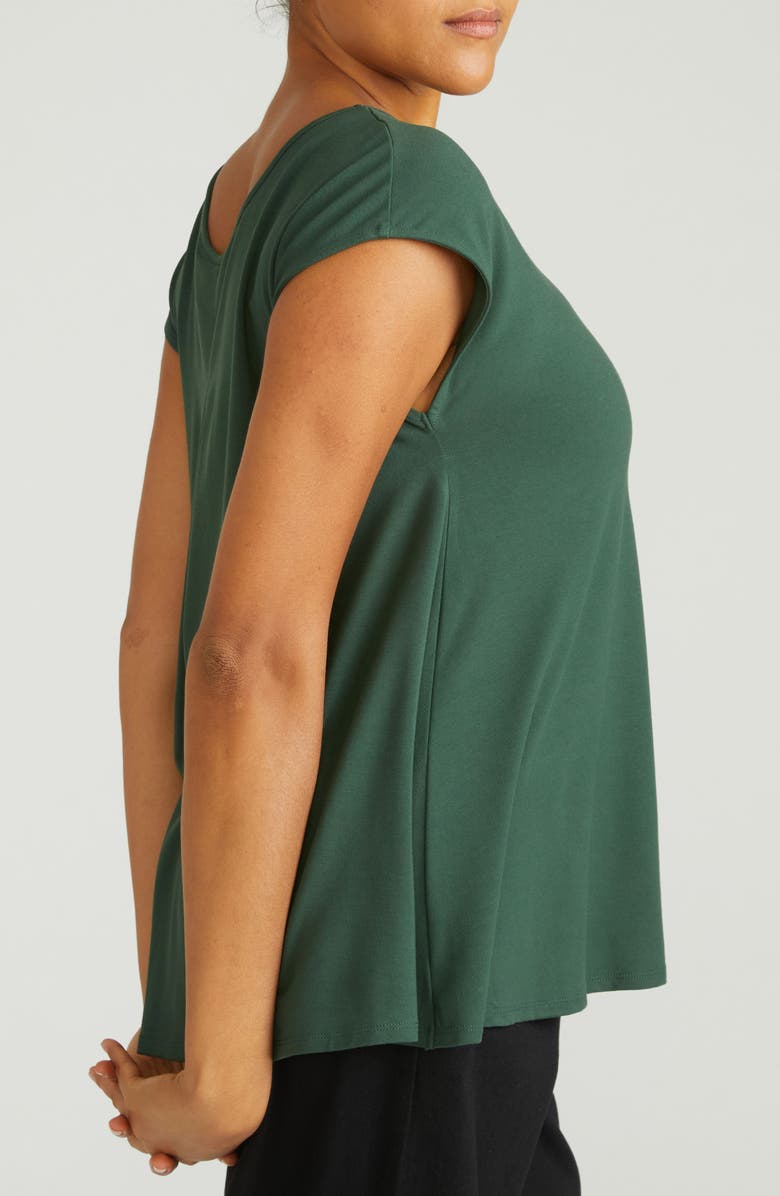 Universal Standard Heatwave Divine Jersey Top, Alternate, color, Conifer