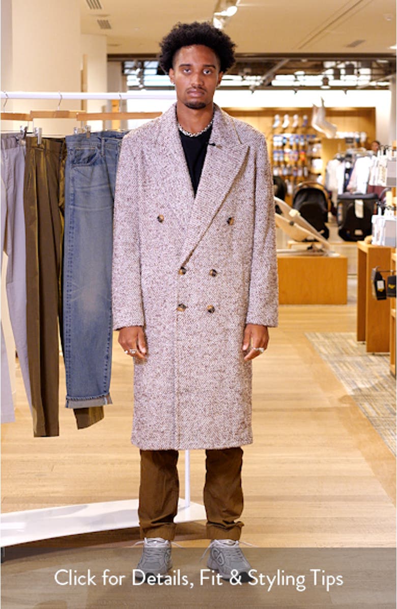 Elliot Wool Blend Overcoat, sales video thumbnail