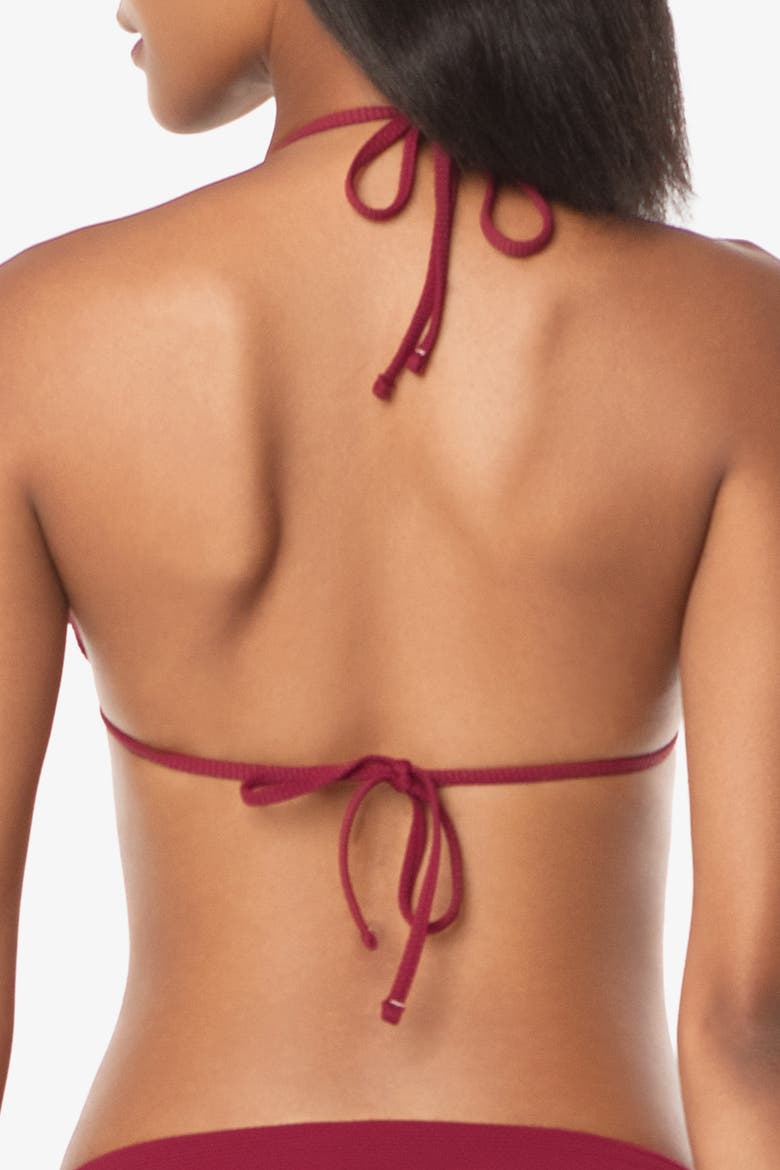 Tortoise Ring String Top, Alternate, color, Merlot Cora Texture