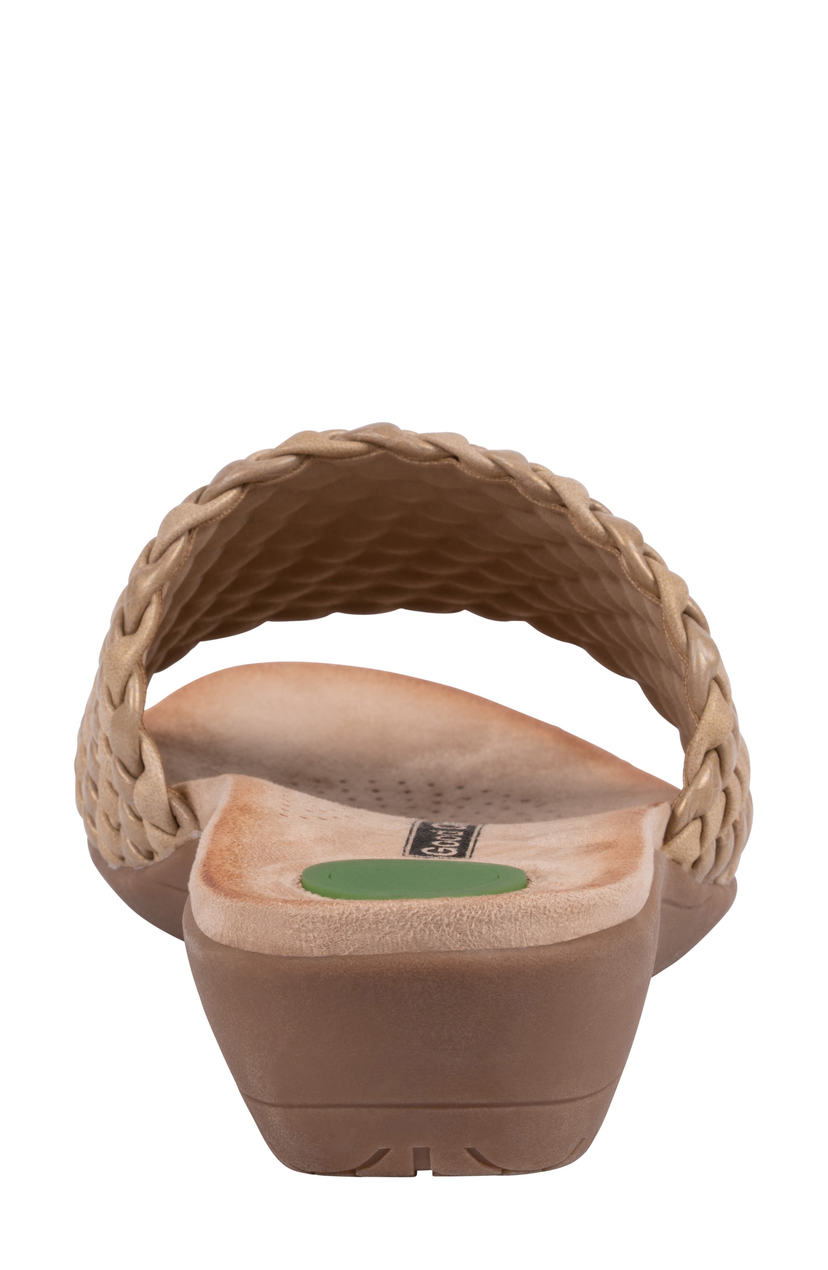 Atenes Woven Slide Sandal, Alternate, color, NATURAL