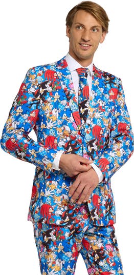 Sonic the Hedgehog Two-Piece Suit & Tie