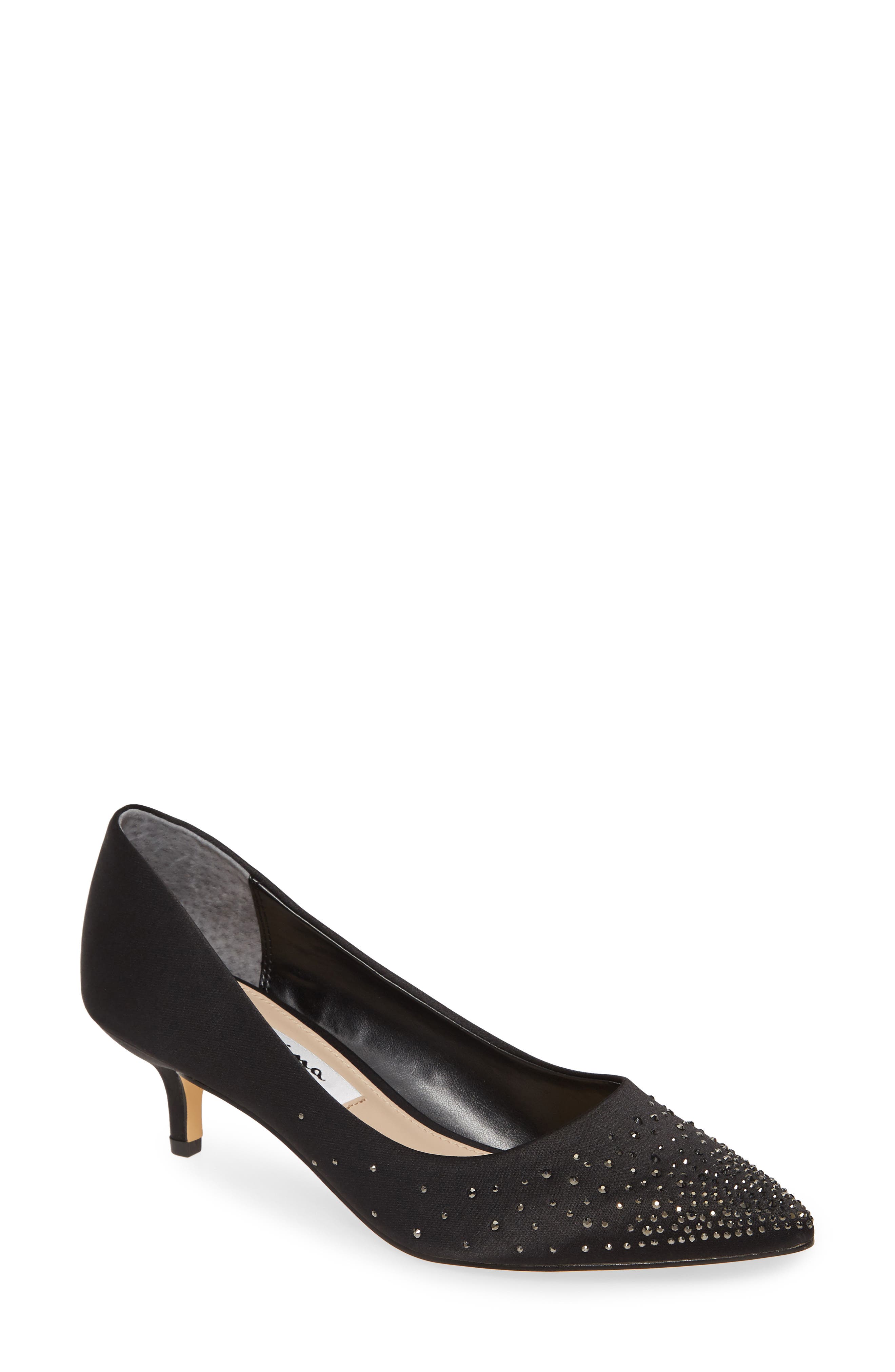 Nina Sawyer Crystal Embellished Pump, Main, color, 
