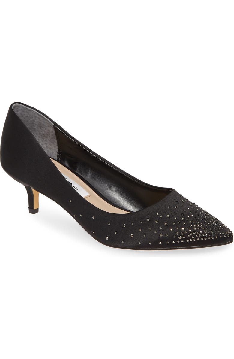 Nina Sawyer Crystal Embellished Pump, Main, color,