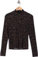 Scotch & Soda Long Sleeve Mock Neck Top