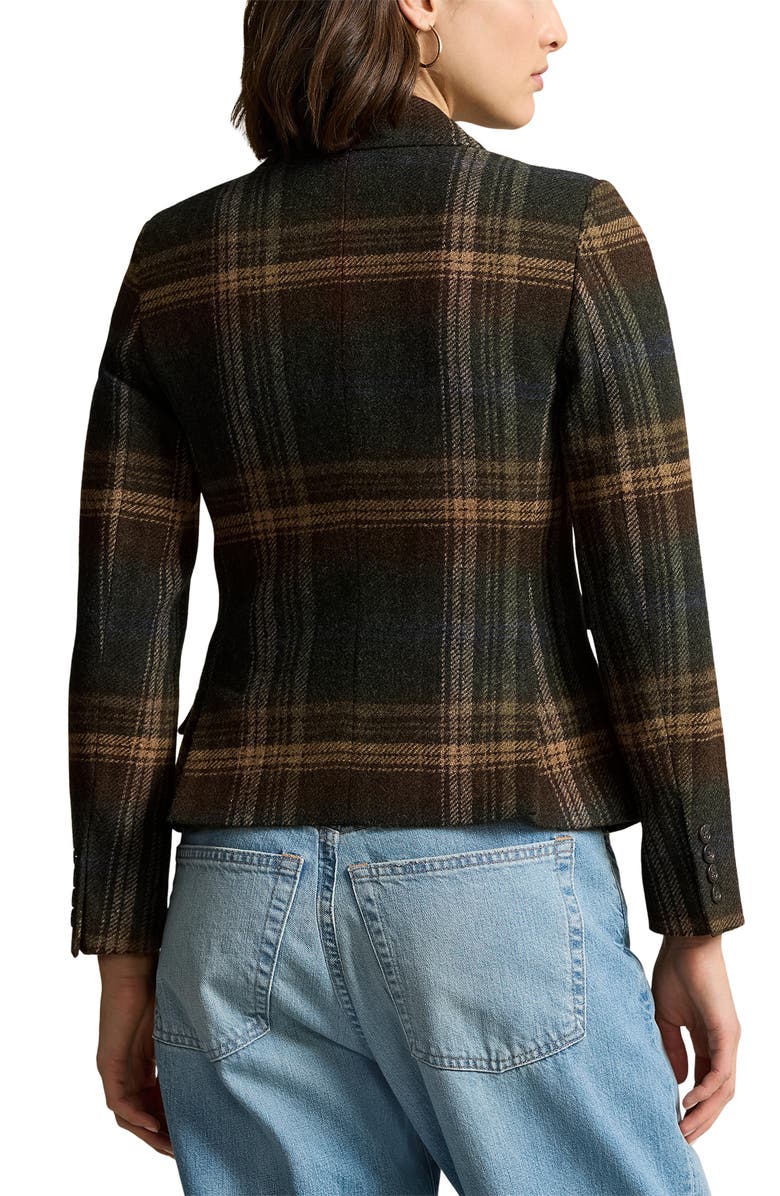Polo Ralph Lauren Plaid Wool Twill Blazer, Alternate, color, 
