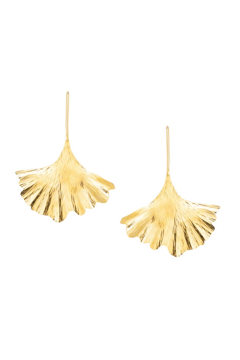 Tawi Earrings, Main, color, Gold