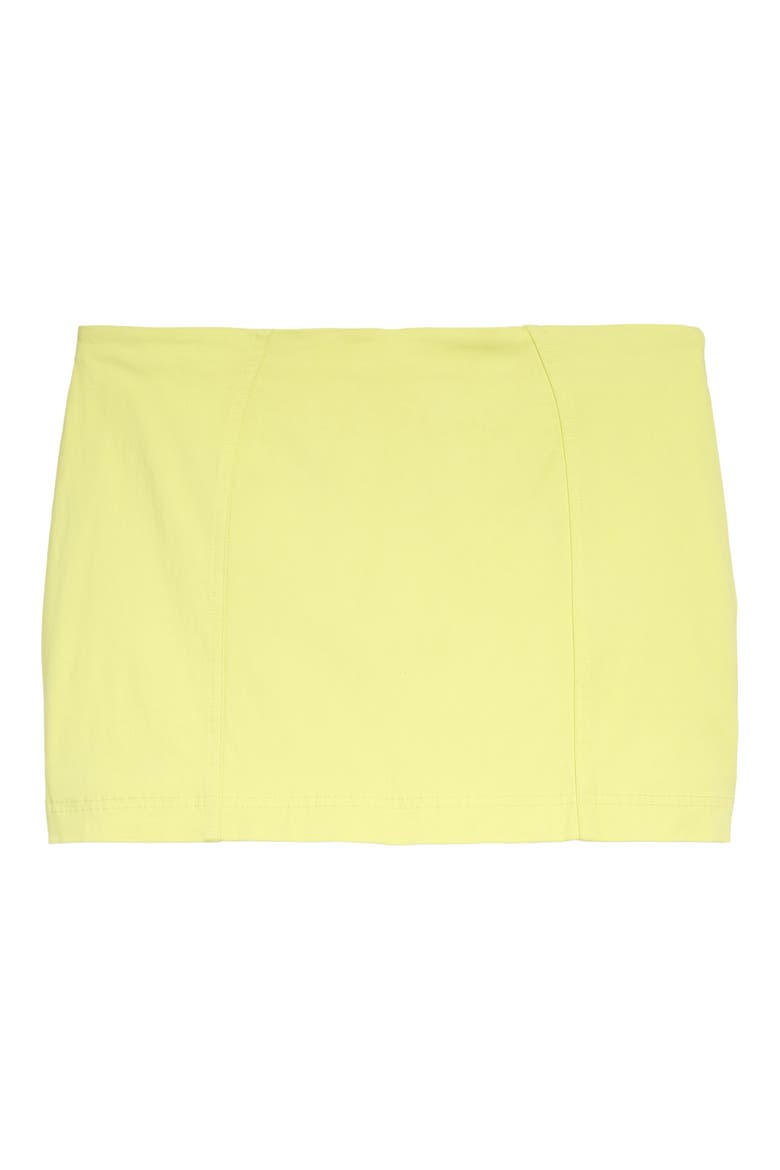Nisha Sculpting Miniskirt, Main, color, NEON
