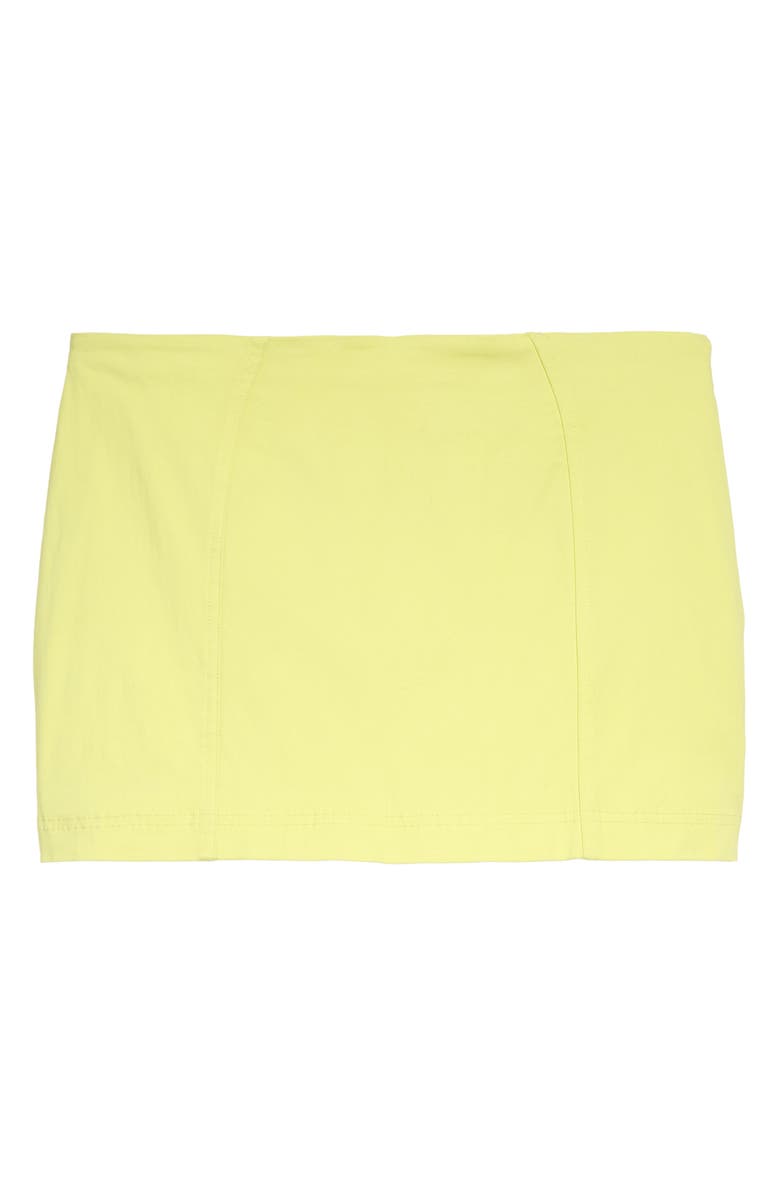 HOUSE OF CB Nisha Sculpting Miniskirt, Main, color, Neon