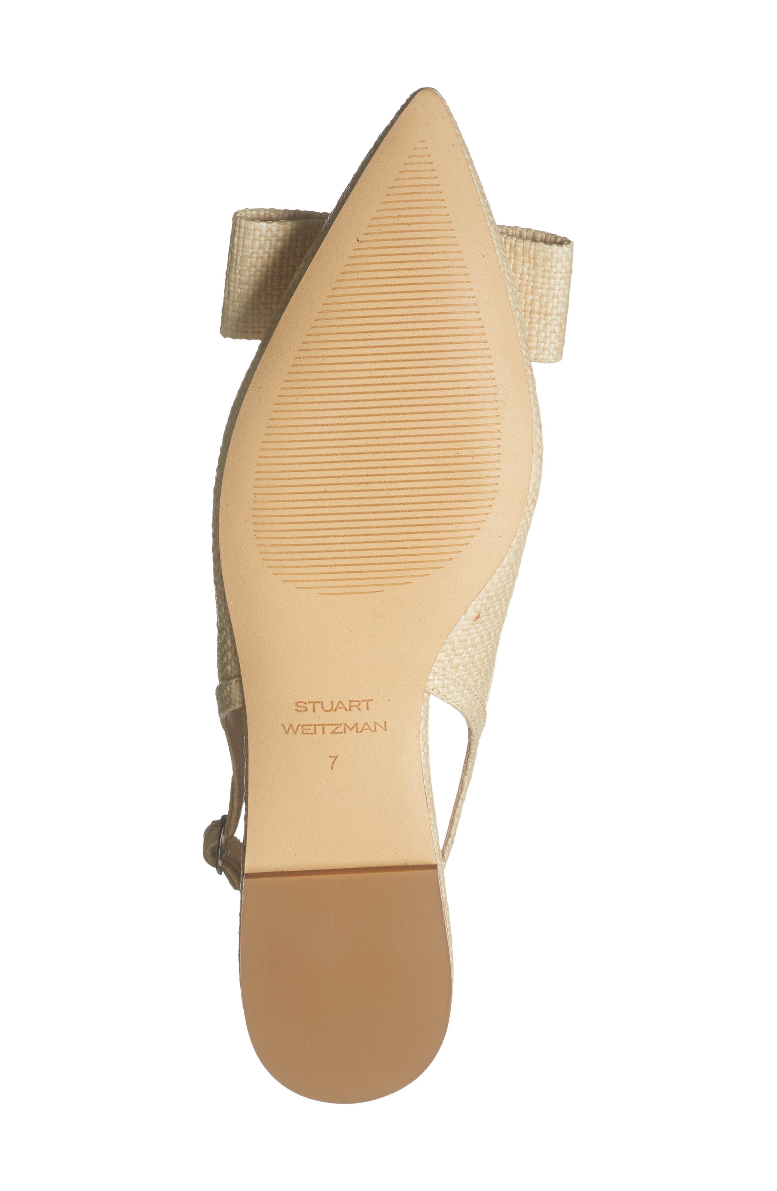 Stuart Weitzman Julietta Slingback Mule, Alternate, color, Natural