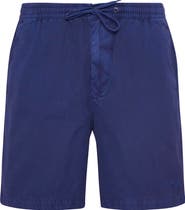 Barbour Relaxed Fit Cotton Oxford Cloth Drawstring Chino Shorts