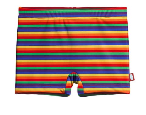 Girls UPF 50+ Printed Swim Boy Shorts (Toddler/Kids)