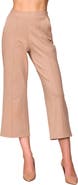 MELLODAY Knit Pintuck Ankle Pants