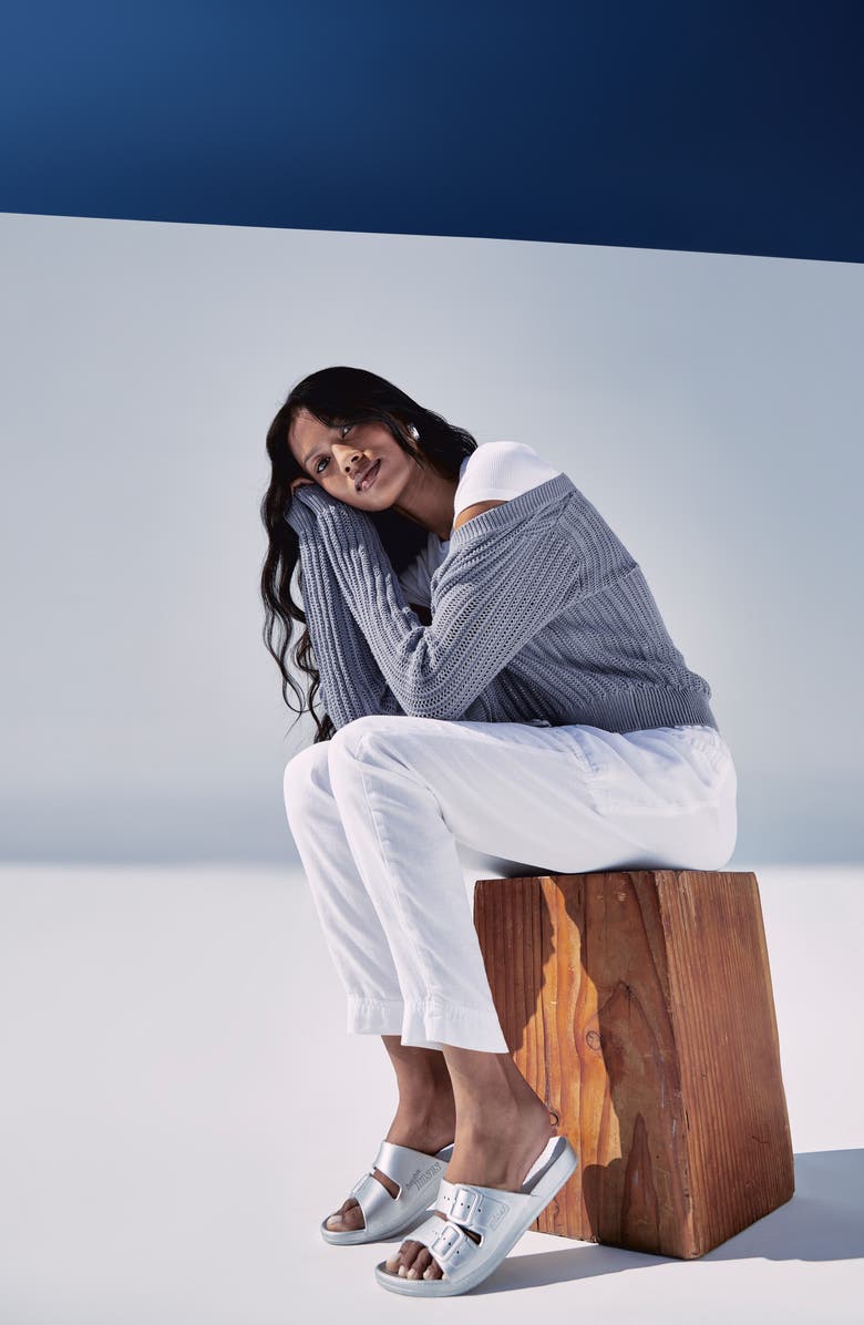 Splendid Gia Drawstring Pants, Alternate, color, White