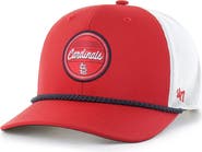 '47 Men's '47 Red/White St. Louis Cardinals Fairway Trucker Adjustable Hat