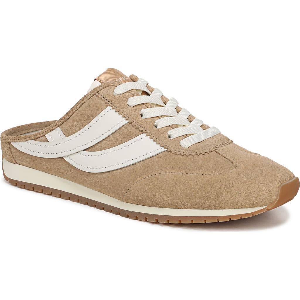 Vince Oasis Slim Runner Mule Sneakers In Nude