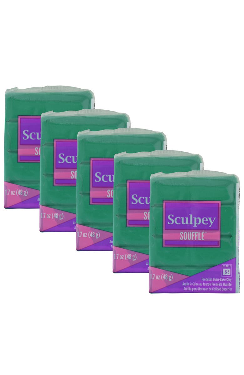 Souffle Polymer Oven Bake Clay, Main, color, Multicolored