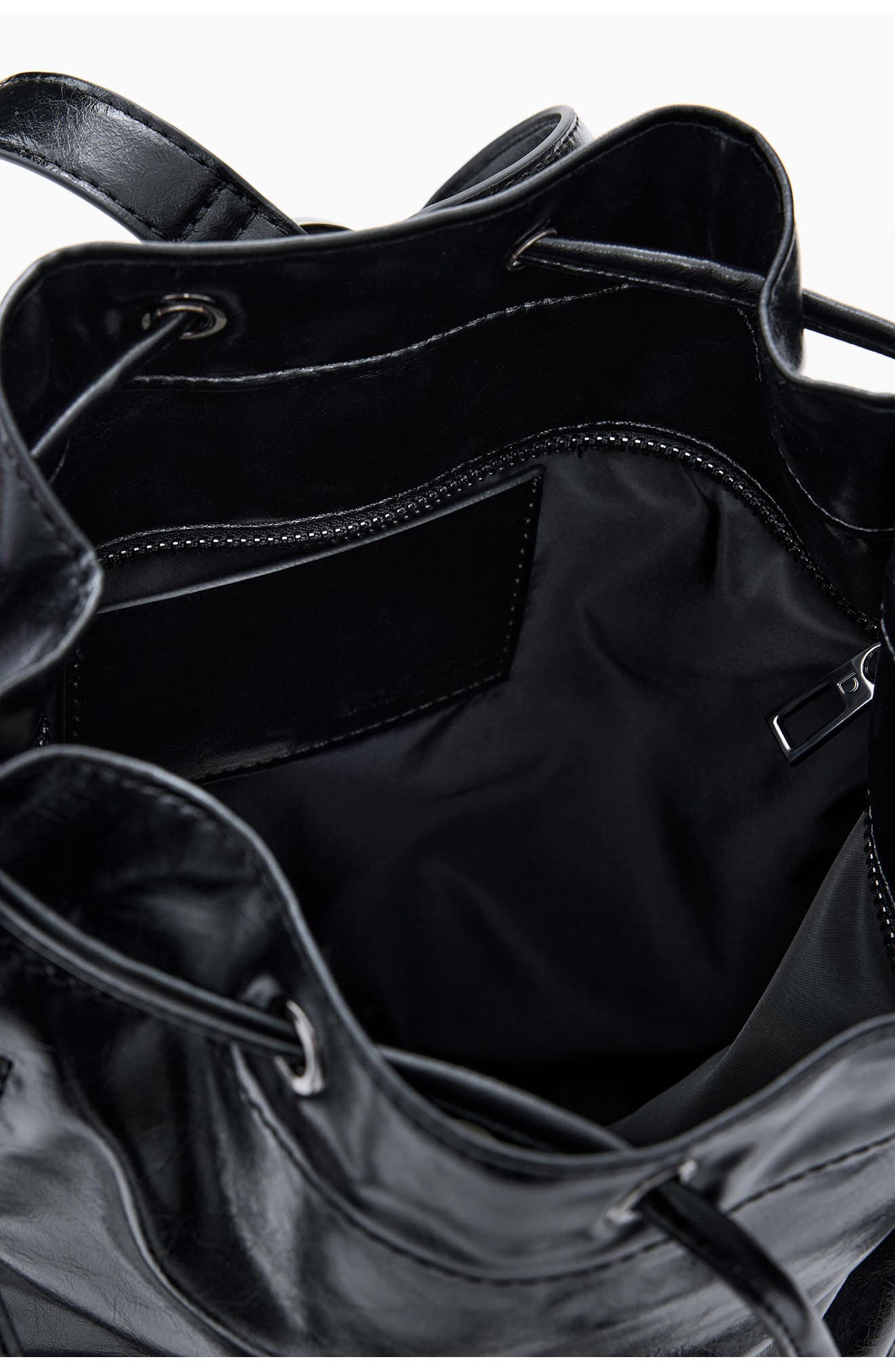 Desigual Medium Faux Leather Backpack, Alternate, color, 