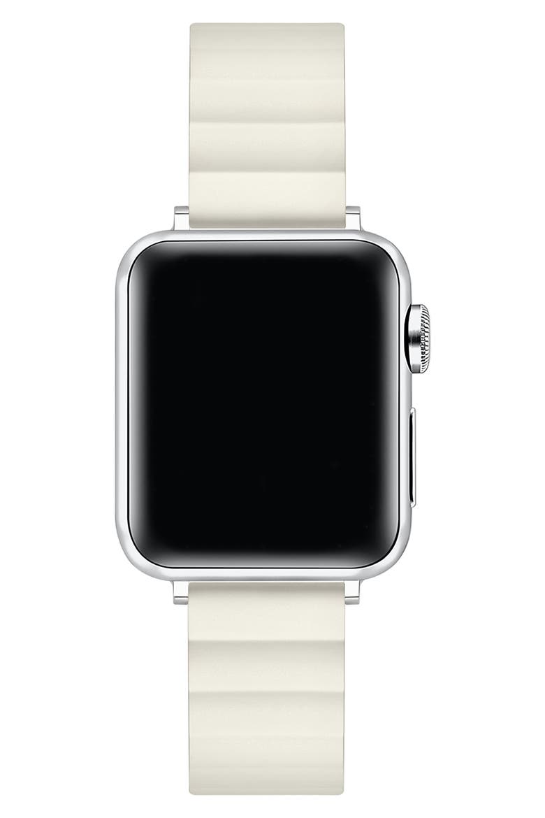 Silicone Apple Watch® Watchband, Alternate, color, IVORY