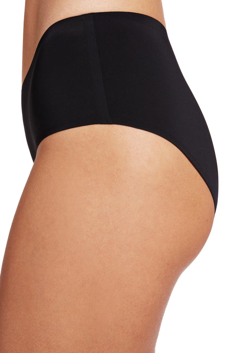 Wolford Pure Hipster Briefs, Alternate, color, Black