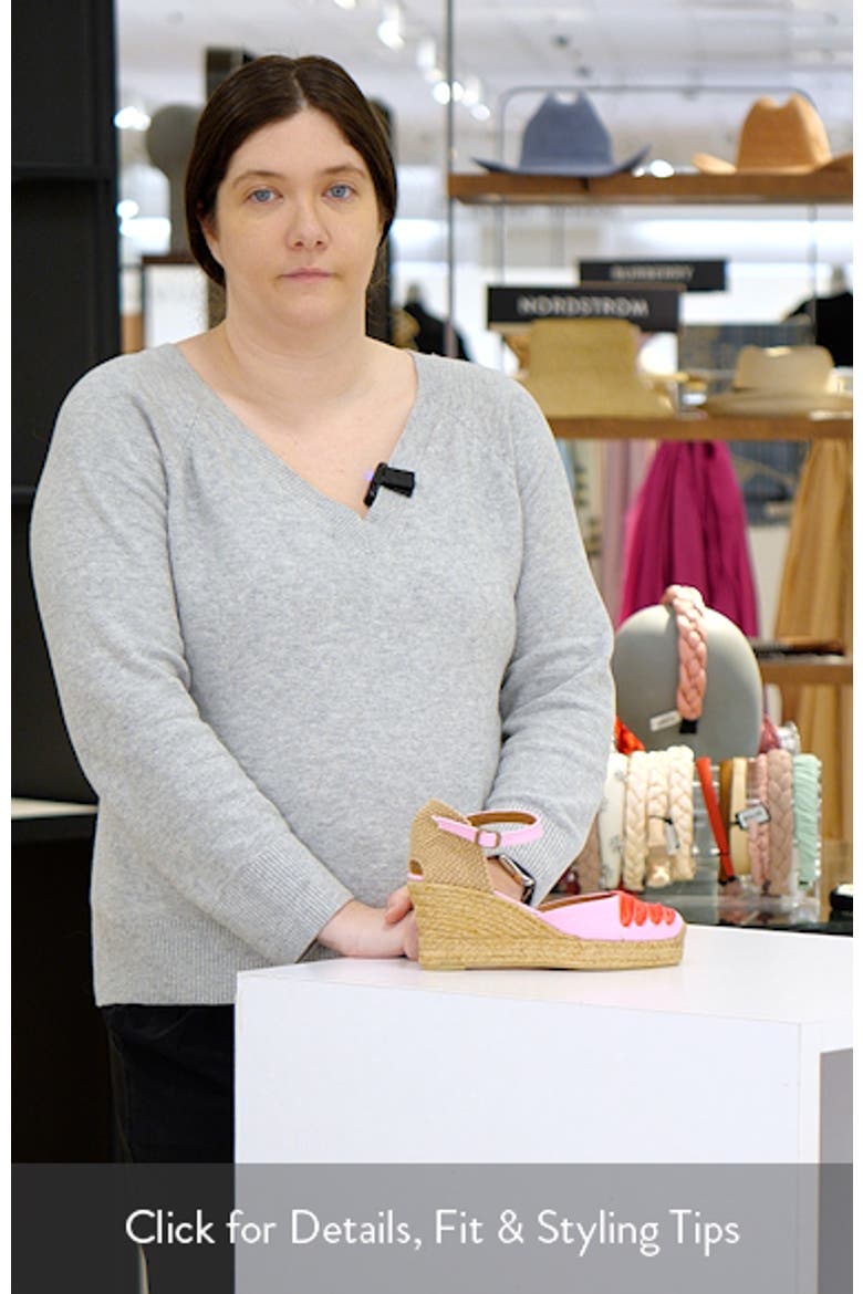 Dali Ankle Strap Espadrille video