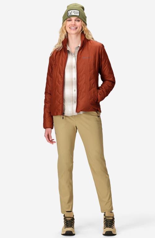 Marmot Monoquilt Jacket In Brown
