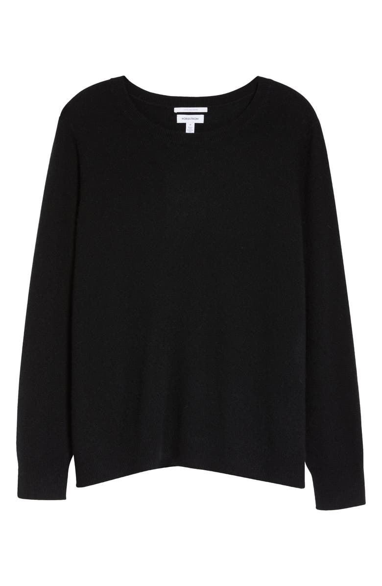 Nordstrom Cashmere Crewneck Sweater, Alternate, color,
