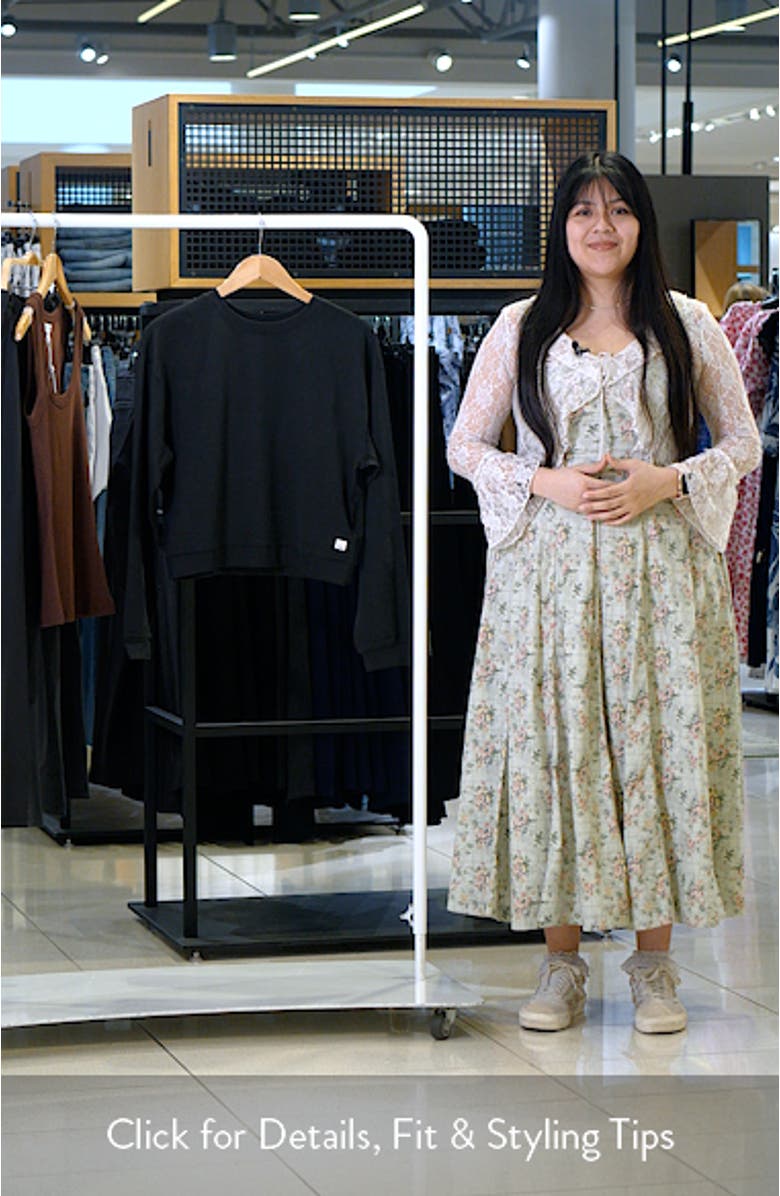 Halo Modern Sweatshirt, sales video thumbnail