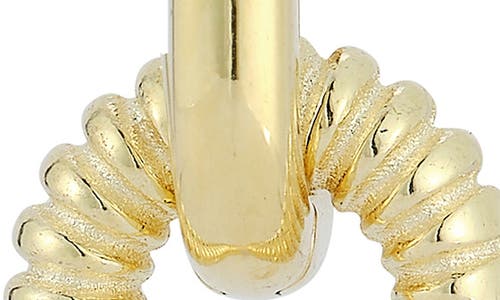 Chloe & Madison Chloe And Madison Link Drop Earrings In Gold