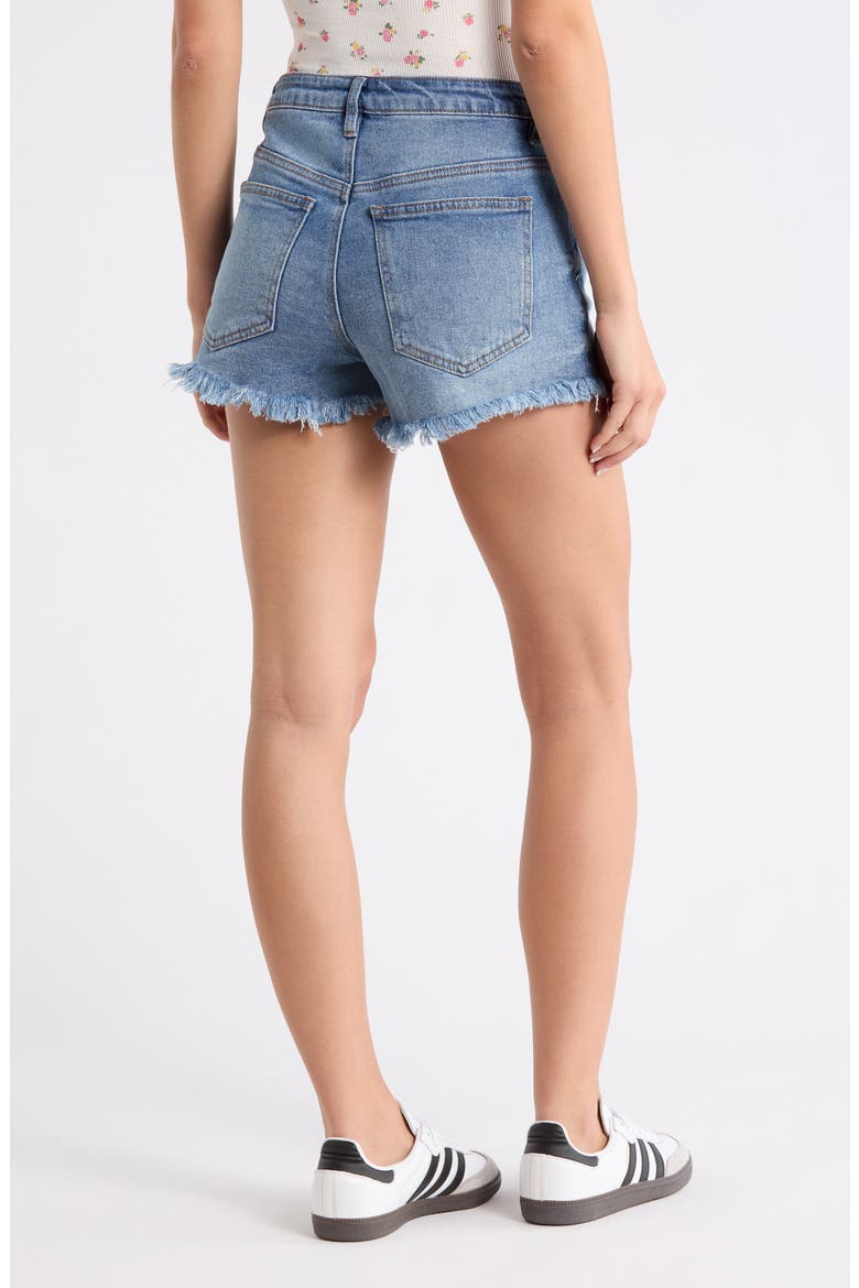 Festival Denim Shorts, Alternate, color, MEDIUM WASH