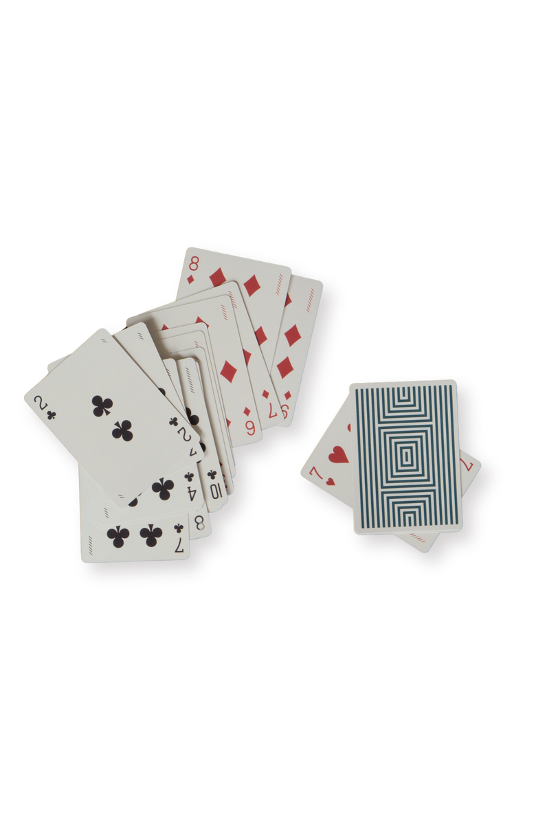 Throwing Doubles The Palmilla - Leather Playing Card Set, Alternate, color, Palmilla