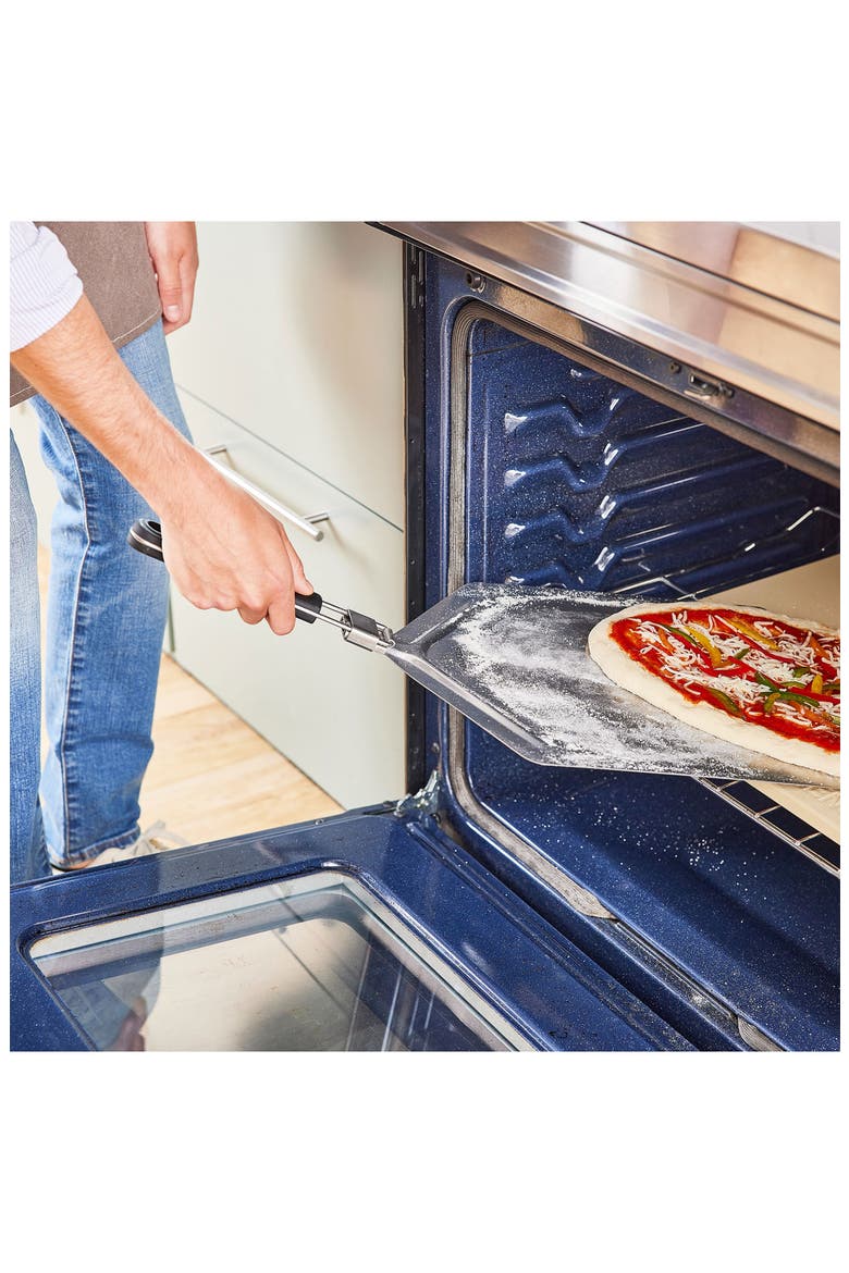 BBQ Stainless Steel Pizza Peel, Alternate, color, STAINLESS STEEL