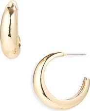 BaubleBar Medium Hoop Earrings