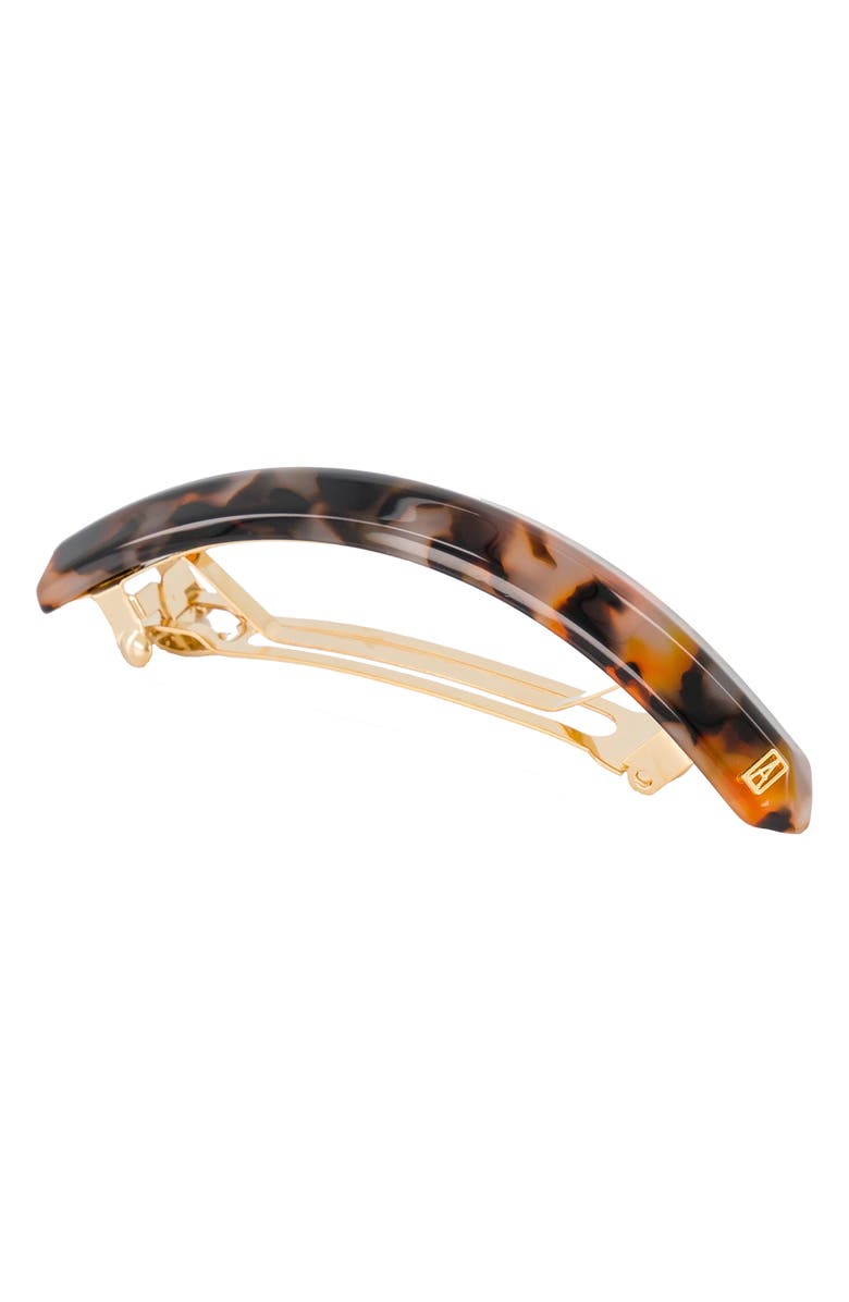 Alexandre de Paris Tortoiseshell Pattern Barrette, Main, color,