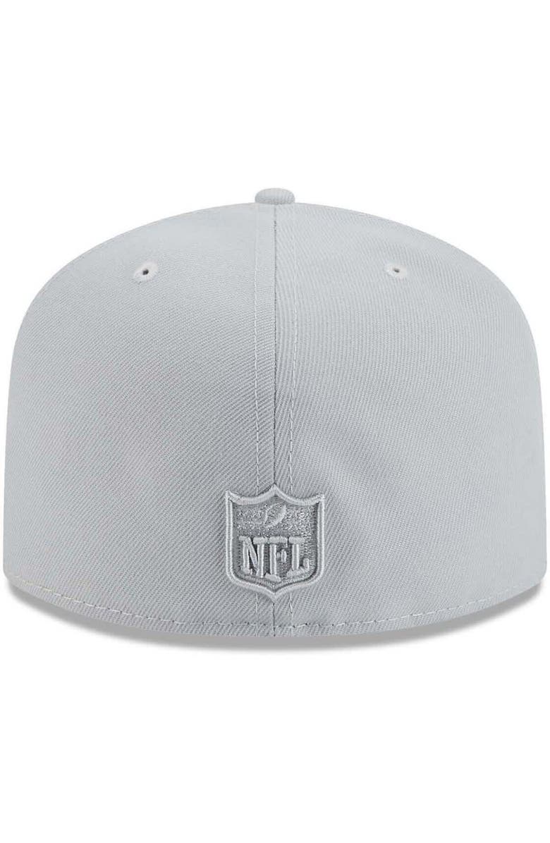 New Era Men's New Era Gray Dallas Cowboys Color Pack A-Frame 59FIFTY Fitted Hat, Alternate, color, 