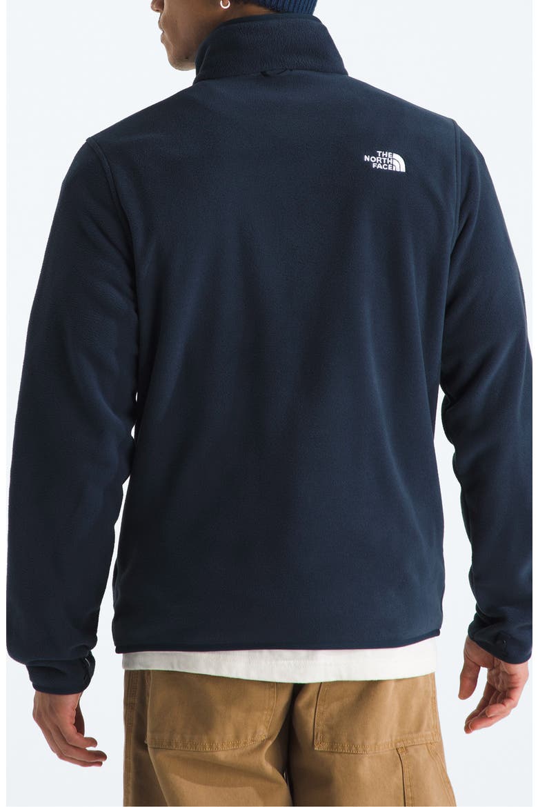 Glacier Fleece Zip Front Jacket, Alternate, color, SUMMIT NAVY