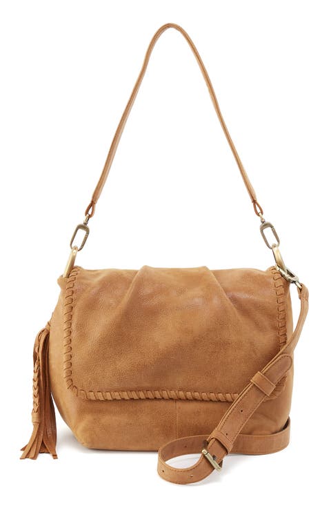 Harley Convertible Leather Shoulder Bag