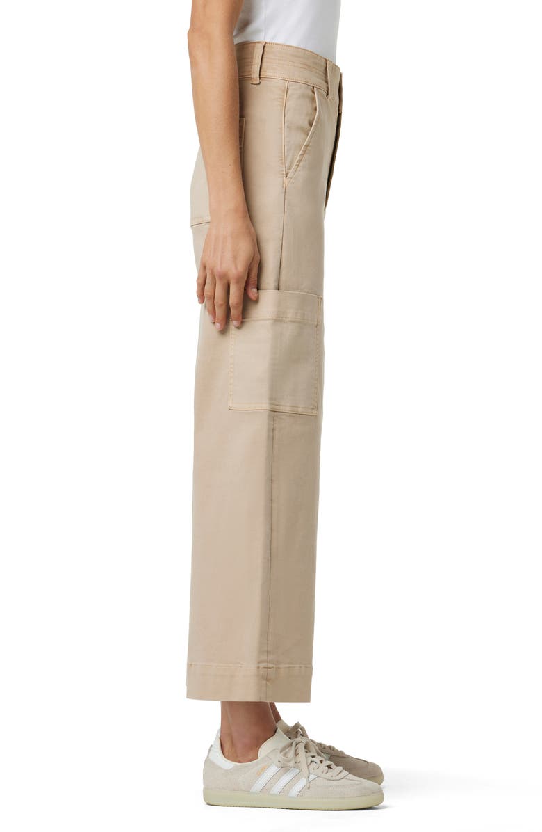 Joe's The Milla Wide Leg Cargo Jeans, Alternate, color, Khaki