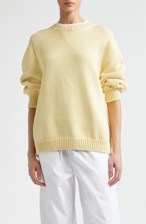 Oversize Organic Cotton Sweater