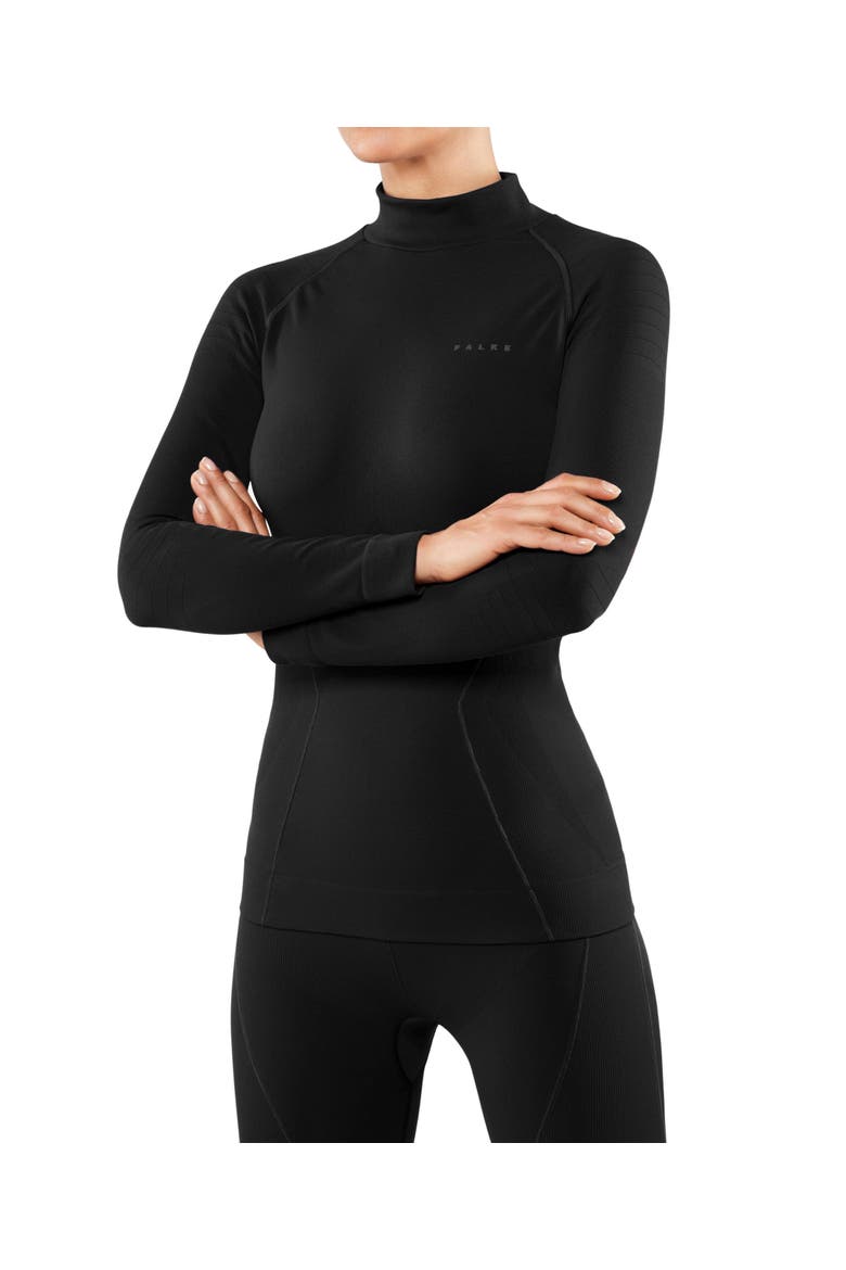 Maximum Warm Turtleneck Base Layer Top, Main, color, Black