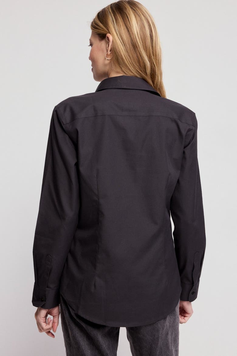 The Jet Set Icon Shirt, Alternate, color, Black/Black